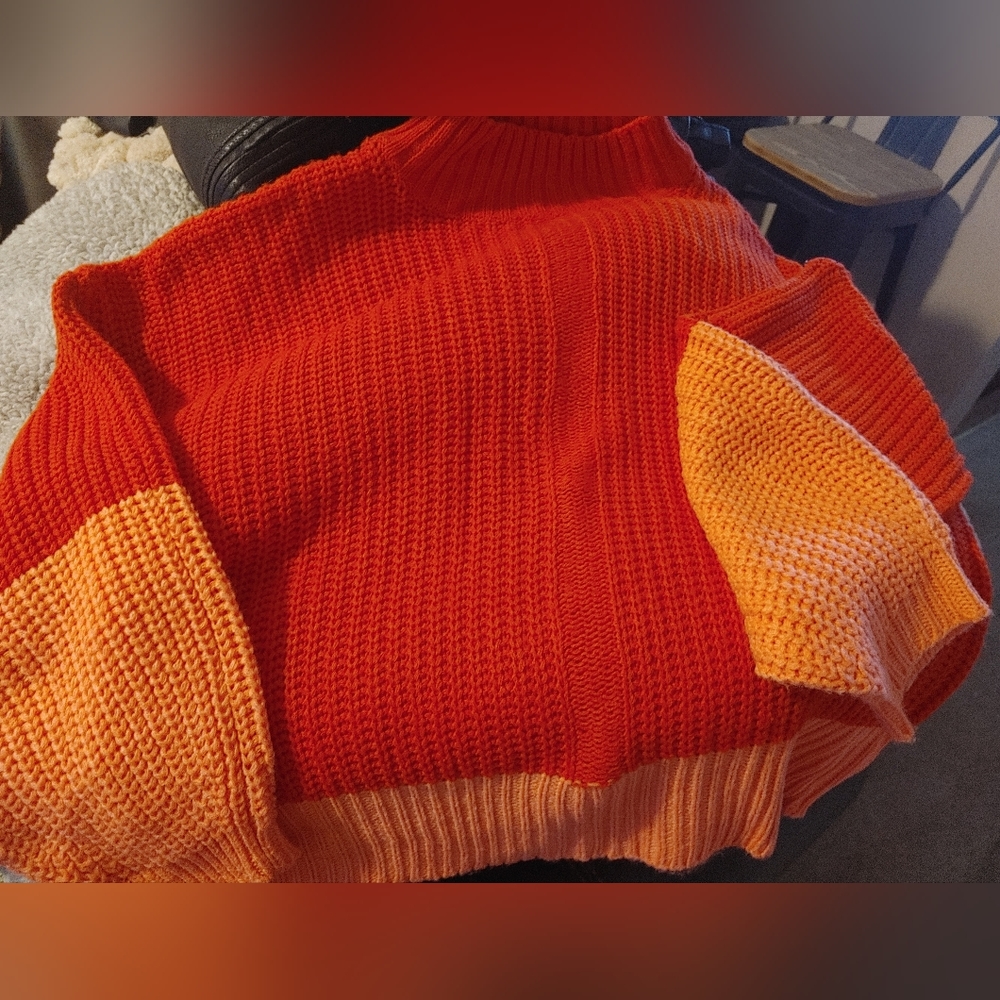 Willow & root color block sweater